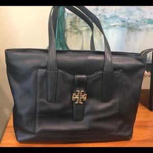 Tory Burch Meyer Plaque Large Tote